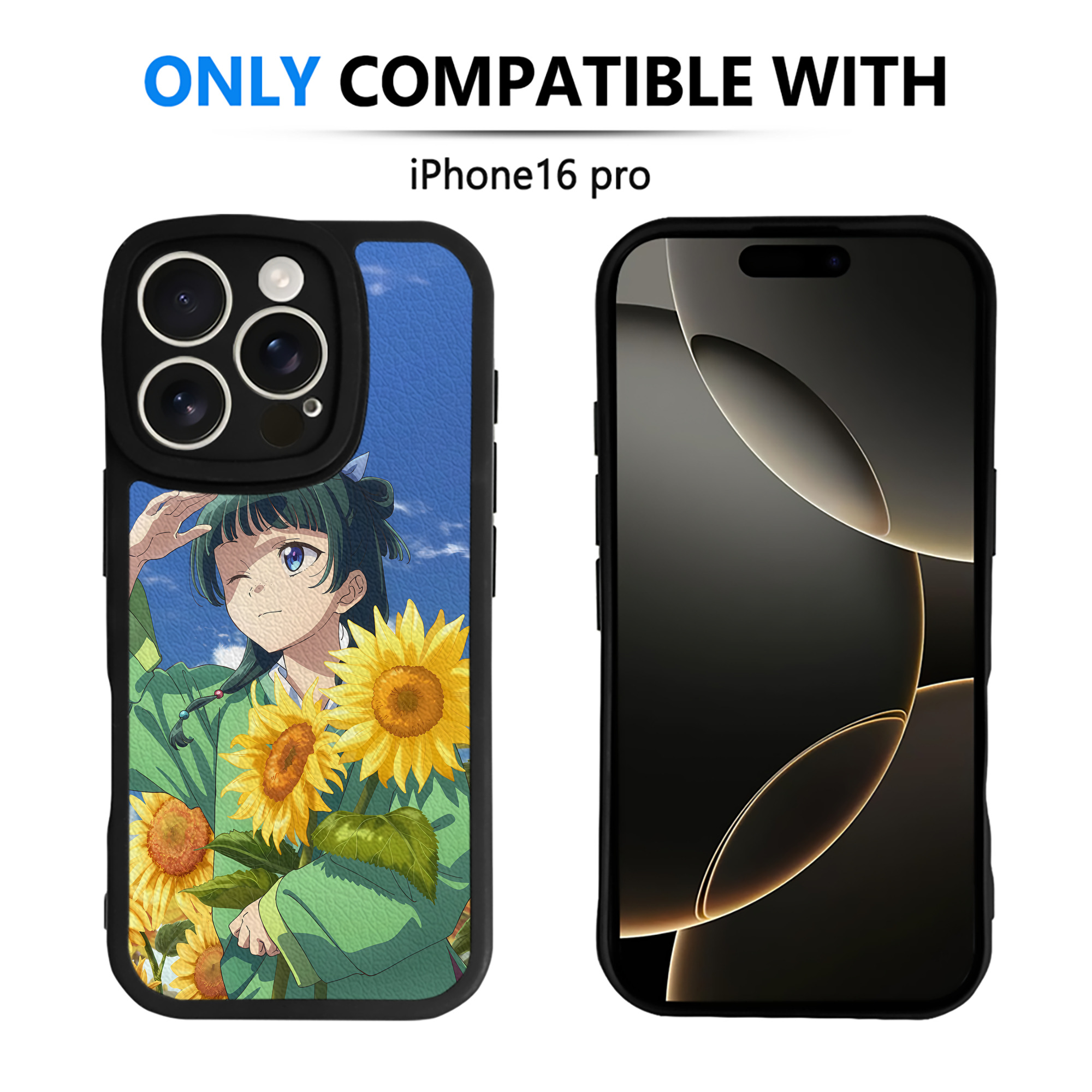 薬屋のひとりごと The Apothecary Diaries 【iPhone 16シリーズ対応】シリコンスマホケース（レザー調） 材質：シリコン